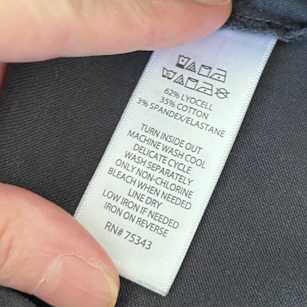 Nicole Miller Dark Gray Joggers XL - Picture 6 of 6